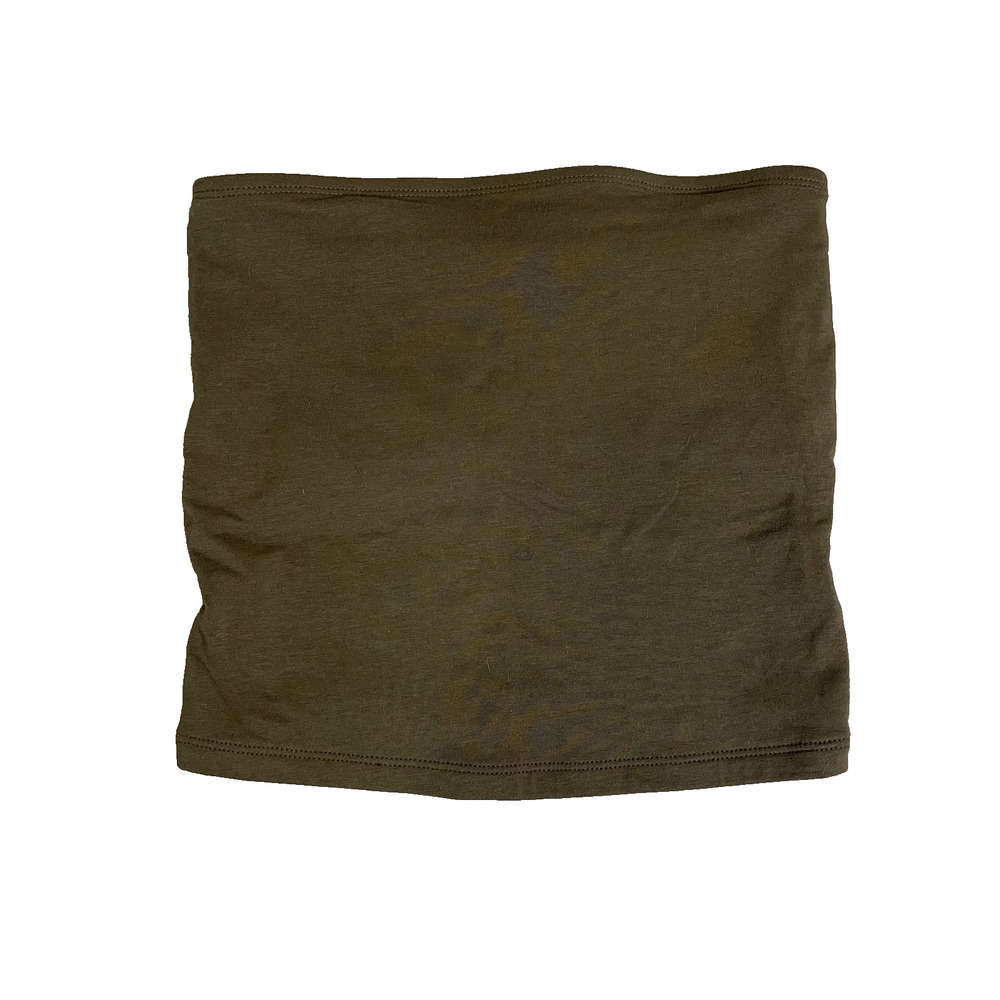 Old Navy Tube Top Womens M Olive Drab Green Bandeau Shelf Bra Summer Base Layer